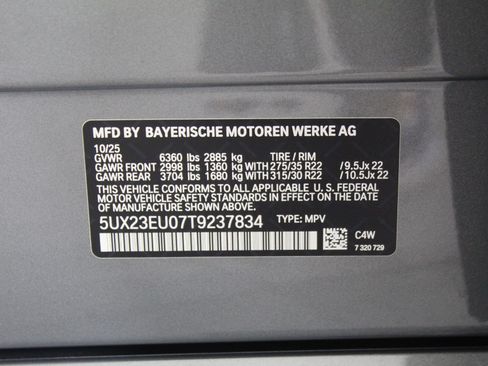 New 2026 BMW X5 xDrive40i w/ M Sport Package AWD/4WD image 19
