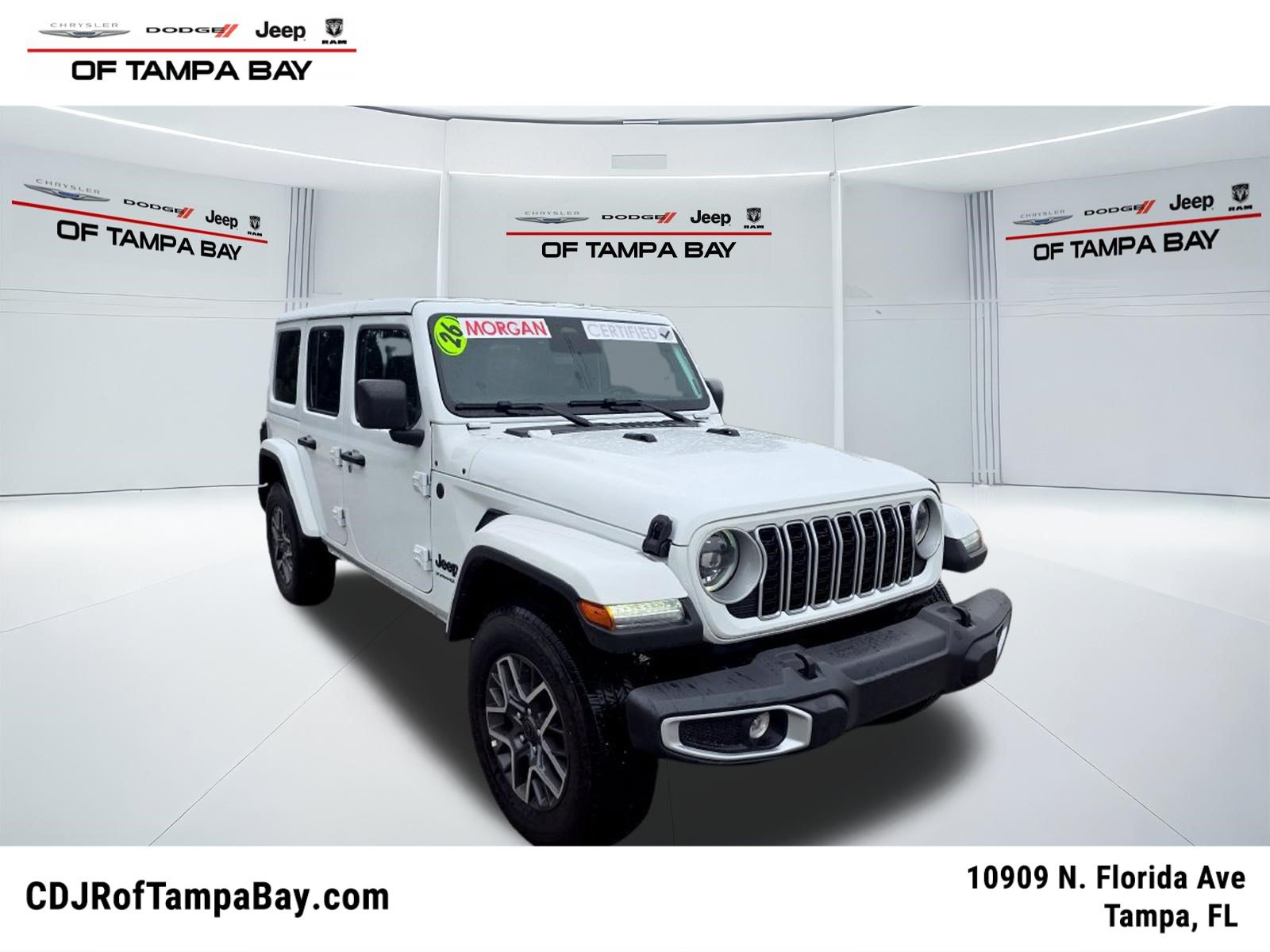 Used 2026 Jeep Wrangler Unlimited Sahara AWD/4WD image 1