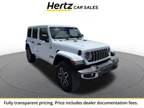 Used 2025 Jeep Wrangler Unlimited Sahara AWD/4WD image 1
