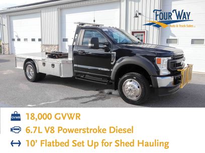 Used 2022 Ford F550 4x4 Regular Cab Super Duty w/ Power Equipment Group