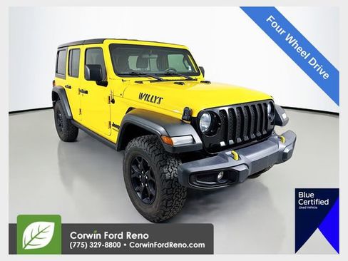 Used 2021 Jeep Wrangler Unlimited Sport AWD/4WD image 1