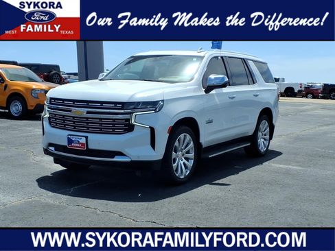 Used 2022 Chevrolet Tahoe Premier w/ Texas Edition RWD image 1
