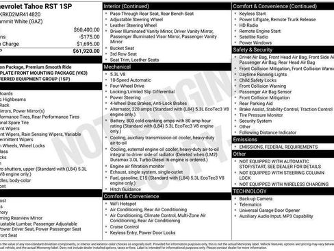 Used 2021 Chevrolet Tahoe RST image 2