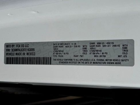 New 2026 RAM ProMaster 3500 w/ Convenience Group image 27