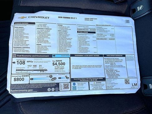 New 2026 Chevrolet Equinox EV LT w/ Comfort Package image 14