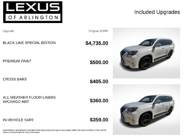 Used 2023 Lexus GX 460 w/ Black Line Special Edition AWD/4WD image 4