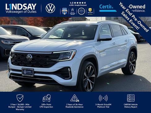 Certified 2025 Volkswagen Atlas Cross Sport SEL Premium R-Line image 4