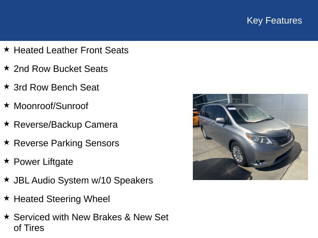 Used 2017 Toyota Sienna Limited FWD image 38