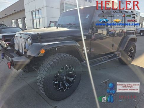 Used 2016 Jeep Wrangler Unlimited Sahara w/ Max Tow Package image 1