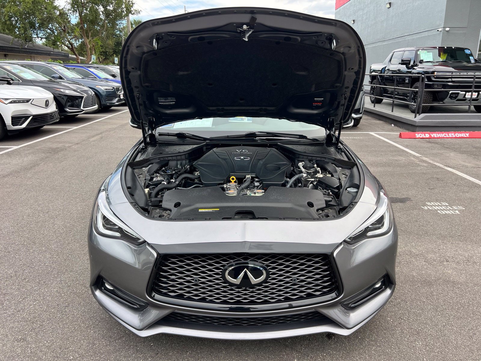Used 2022 INFINITI Q60 Red Sport 400 AWD/4WD image 12