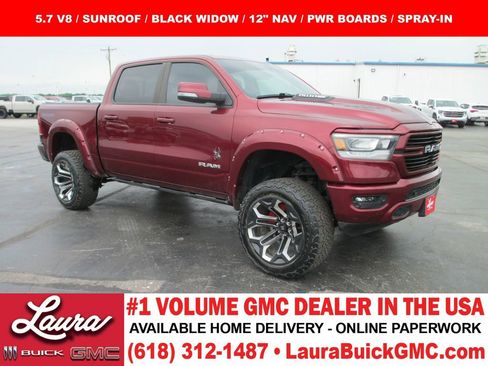 Used 2022 RAM 1500 Laramie w/ Sport Appearance Package AWD/4WD image 1