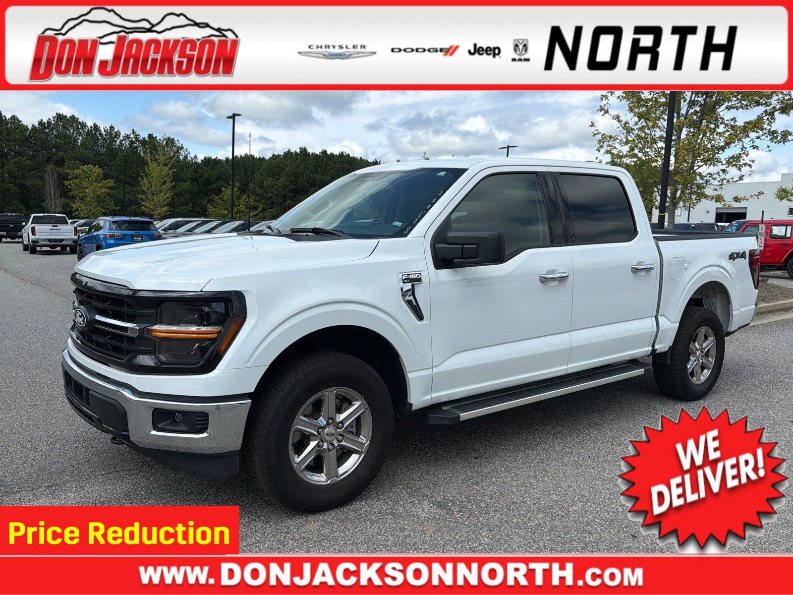 Used 2025 Ford F150 XLT w/ Equipment Group 301A Standard AWD/4WD image 1