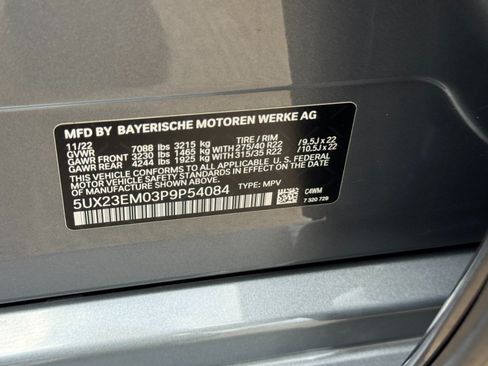Used 2023 BMW X7 xDrive40i w/ M Sport Package AWD/4WD image 52