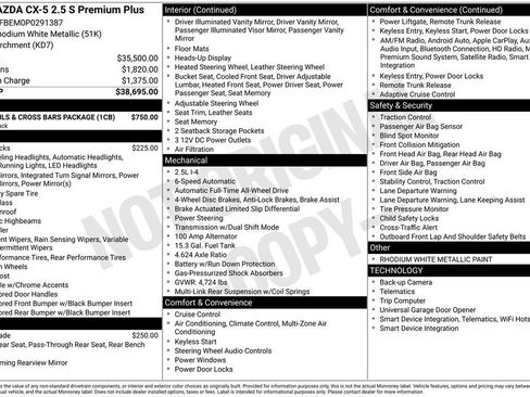 Used 2023 MAZDA CX-5 AWD 2.5 S image 24