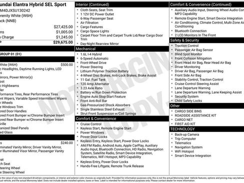 Certified 2025 Hyundai Elantra SEL image 27