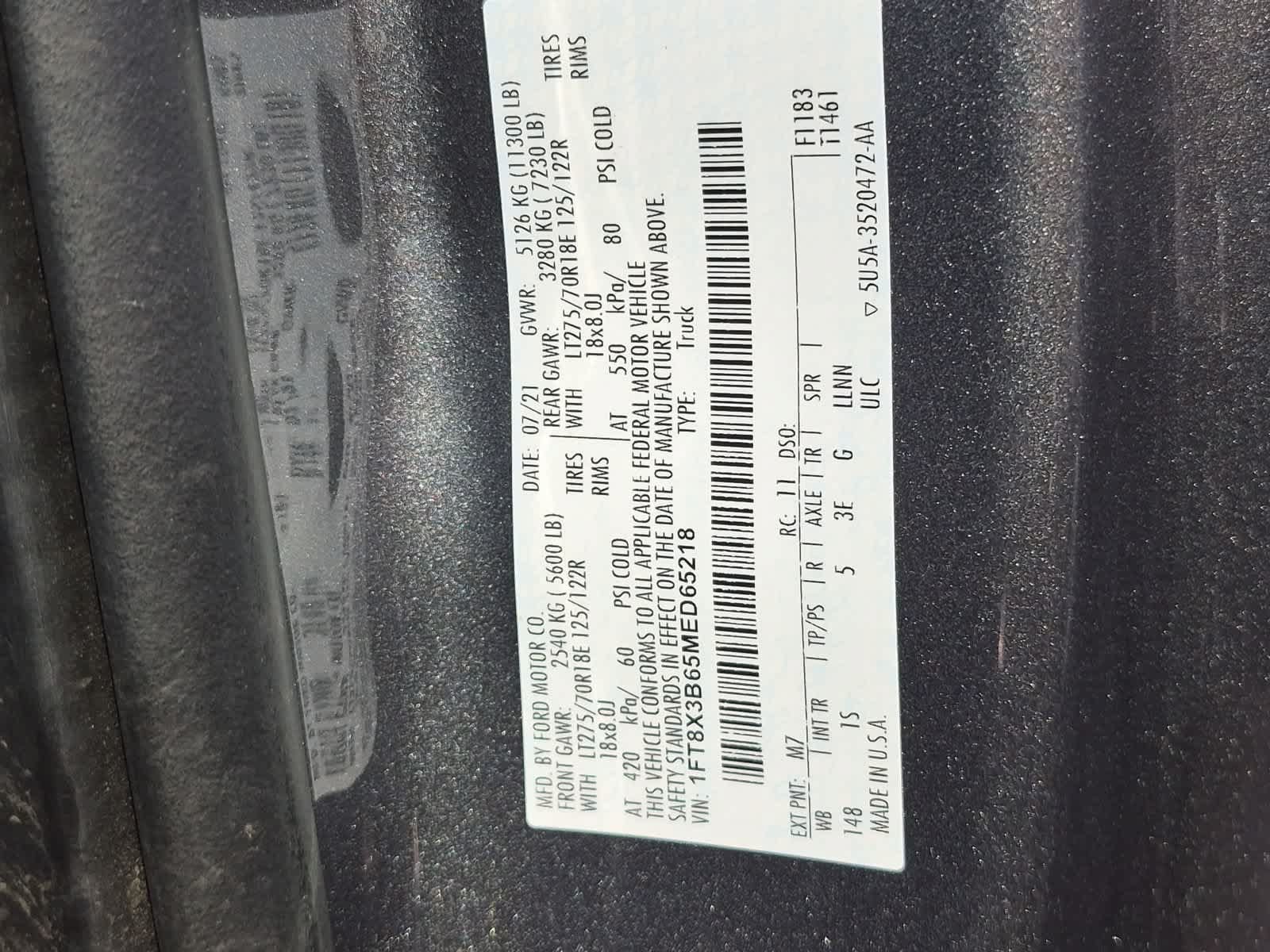 Used 2021 Ford F350 XL w/ STX Appearance Package AWD/4WD image 34