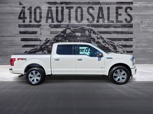 Used 2017 Ford F150 Platinum w/ Technology Package AWD/4WD image 2