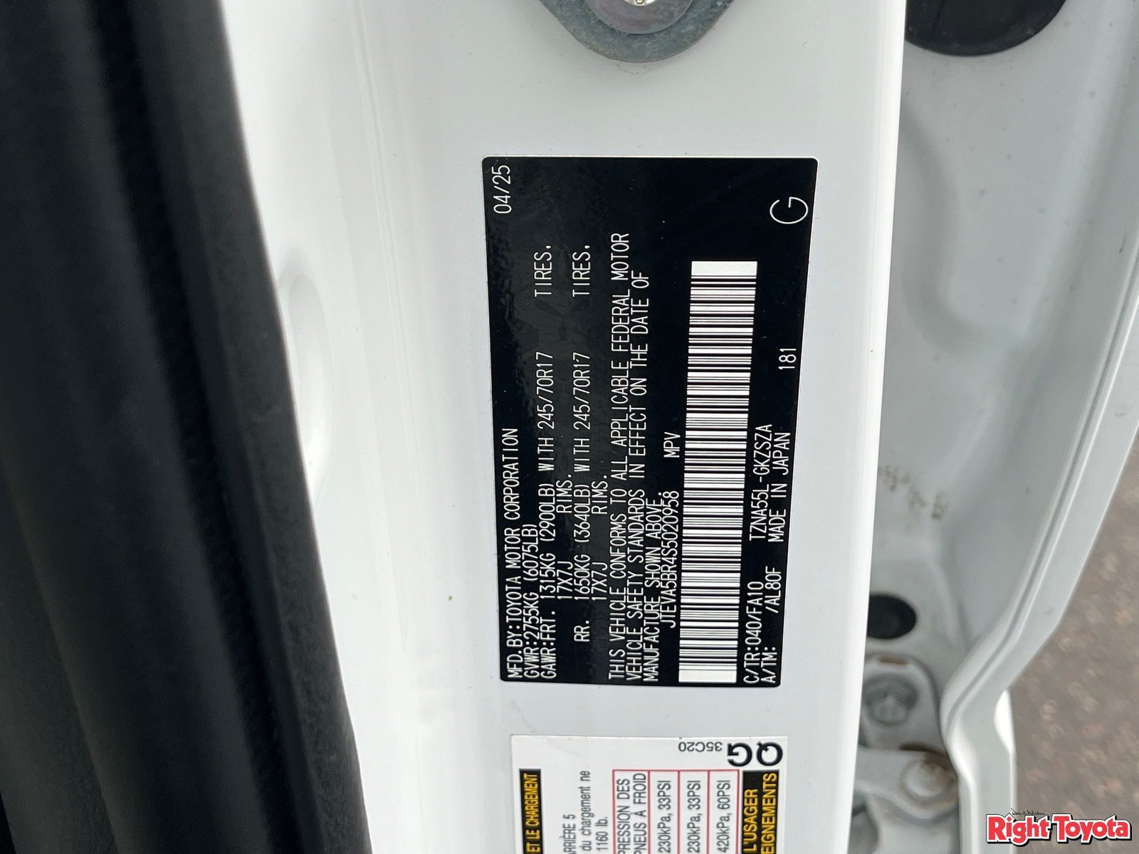 Certified 2025 Toyota 4Runner SR5 AWD/4WD image 34