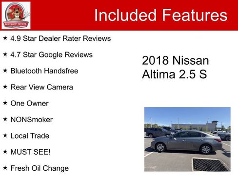 Used 2018 Nissan Altima 2.5 S image 5