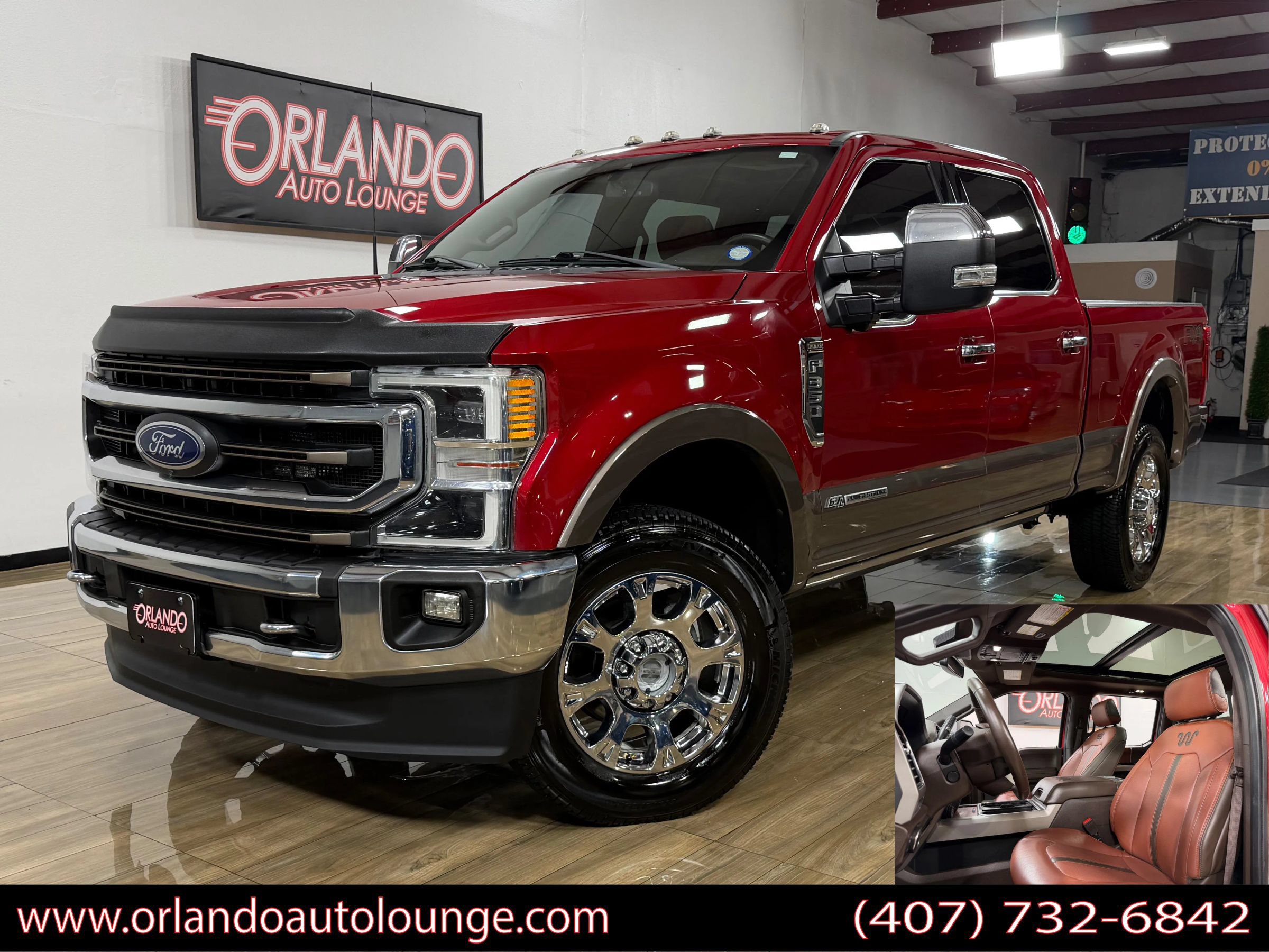 Used 2021 Ford F350 King Ranch w/ King Ranch Ultimate Package AWD/4WD image 1