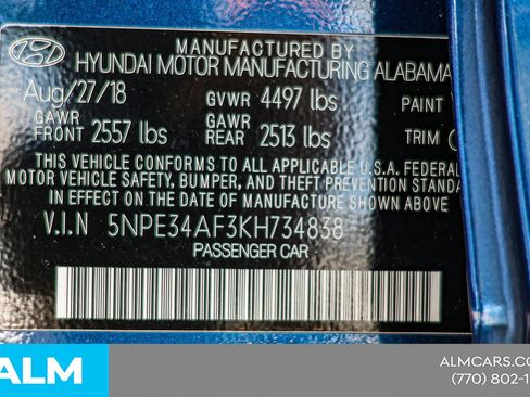 Used 2019 Hyundai Sonata SEL FWD image 46
