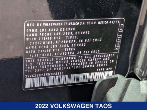 Used 2022 Volkswagen Taos S image 25