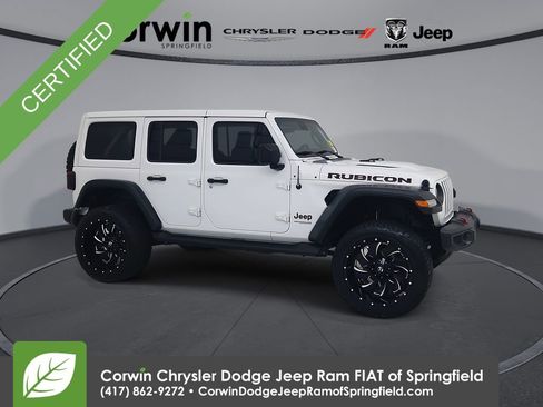 Certified 2021 Jeep Wrangler Unlimited Rubicon AWD/4WD image 1