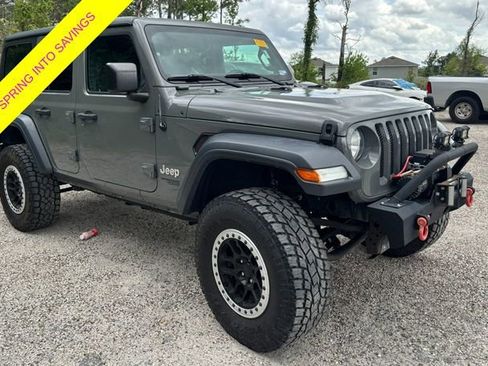 Used 2020 Jeep Wrangler Unlimited Sport image 1