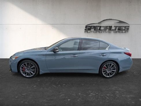Used 2021 INFINITI Q50 Red Sport 400 w/ Proactive Package AWD/4WD image 7