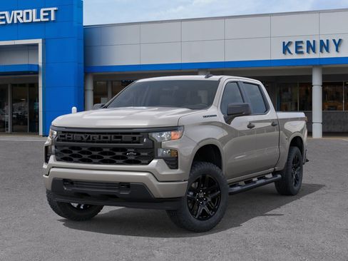 New 2026 Chevrolet Silverado 1500 Custom w/ Turbomax Blackout Package AWD/4WD image 6