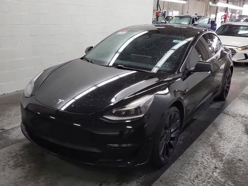 Used 2021 Tesla Model 3 Performance AWD/4WD image 1