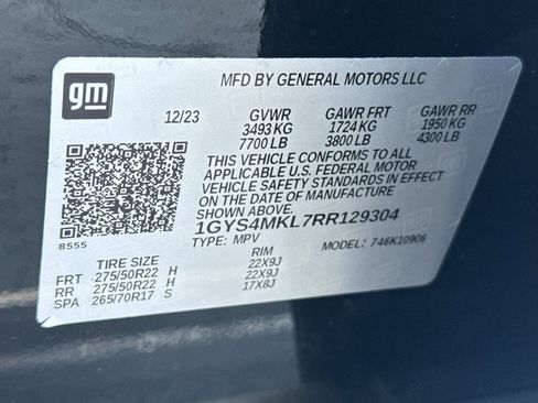 Certified 2024 Cadillac Escalade ESV Premium Luxury Platinum image 97