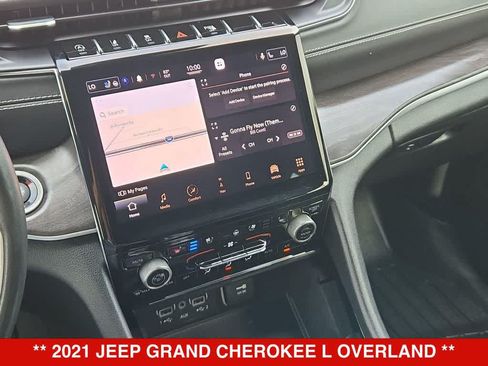 Used 2021 Jeep Grand Cherokee L Overland w/ Luxury Tech Group IV AWD/4WD image 31