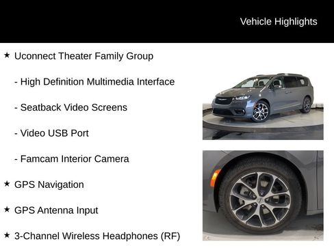 Used 2021 Chrysler Pacifica Limited w/ Uconnect Theater Family Group AWD/4WD image 13