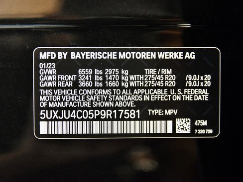 Used 2023 BMW X5 M50i w/ Executive Package AWD/4WD image 34