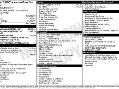 Used 2024 RAM 3500 Tradesman w/ Chrome Appearance Group image 37