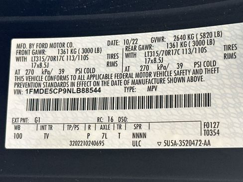 Used 2022 Ford Bronco Wildtrak AWD/4WD image 33
