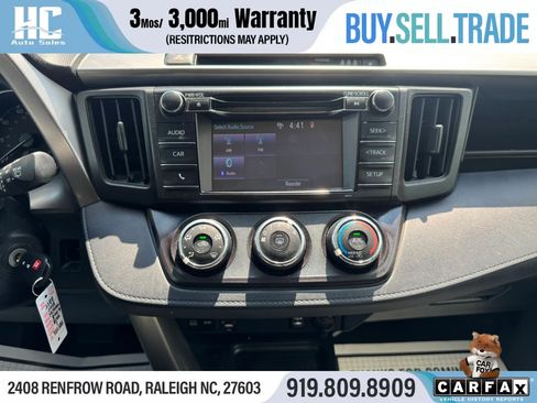 Used 2018 Toyota RAV4 LE w/ All Weather Liner Package AWD/4WD image 25