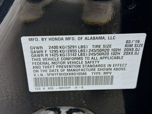 Used 2019 Honda Passport EX-L image 40