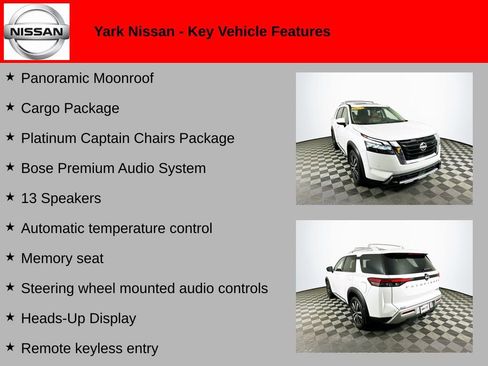 Certified 2025 Nissan Pathfinder Platinum AWD/4WD image 2