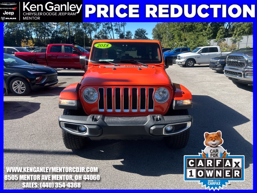Used 2018 Jeep Wrangler Unlimited Sahara w/ Dual Top Group AWD/4WD image 2
