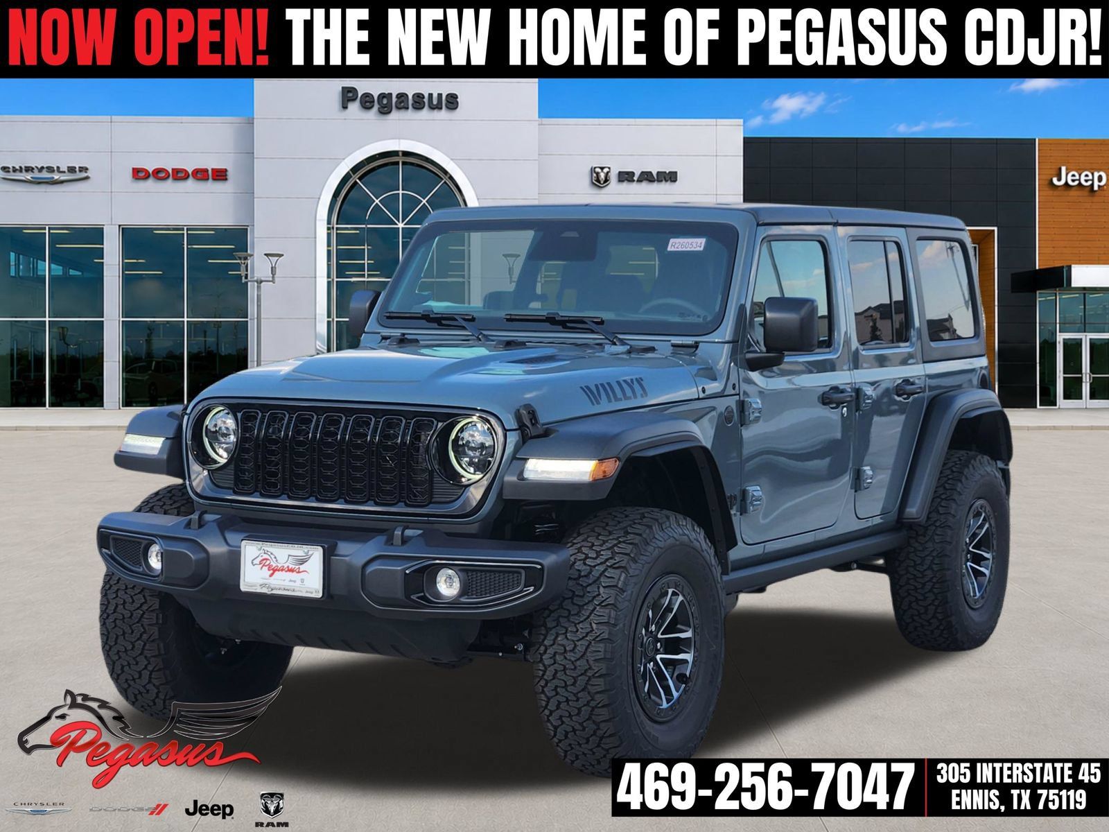New 2026 Jeep Wrangler Unlimited Sport AWD/4WD image 2
