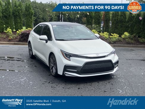 Used 2021 Toyota Corolla SE FWD image 1