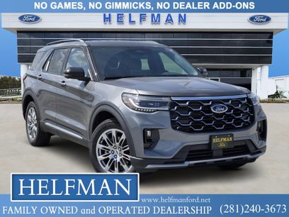 New 2026 Ford Explorer Platinum