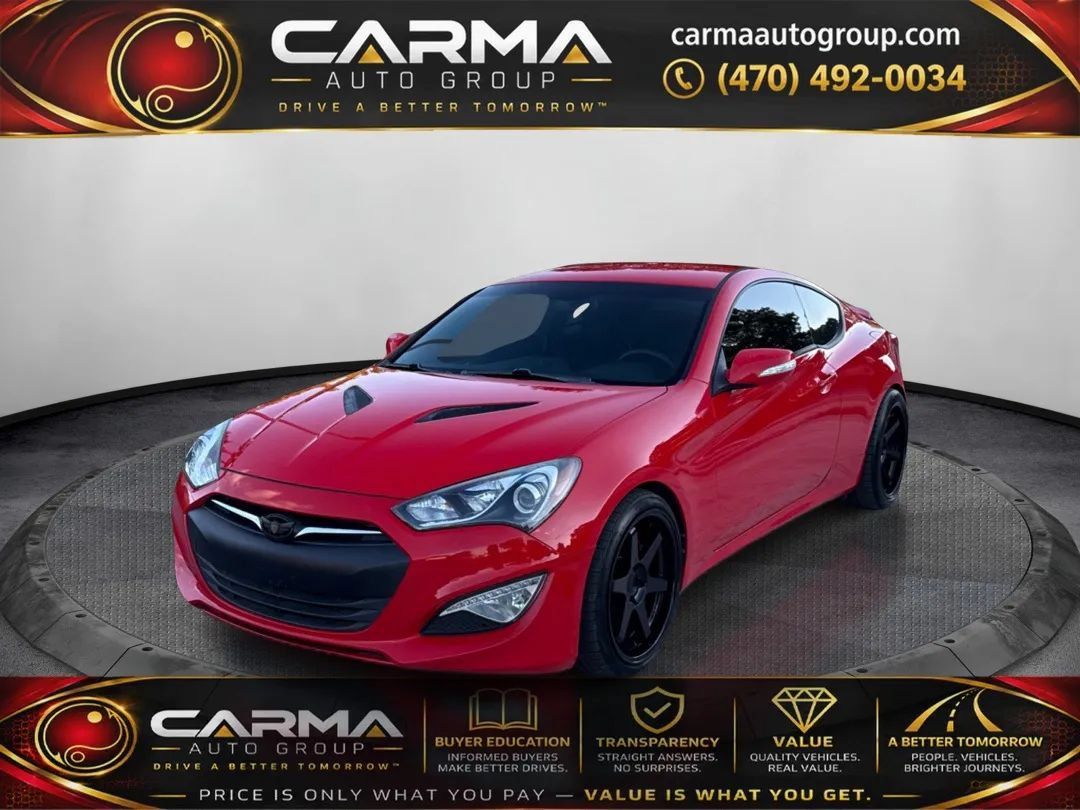 Used 2016 Hyundai Genesis Coupe 3.8 RWD image 1