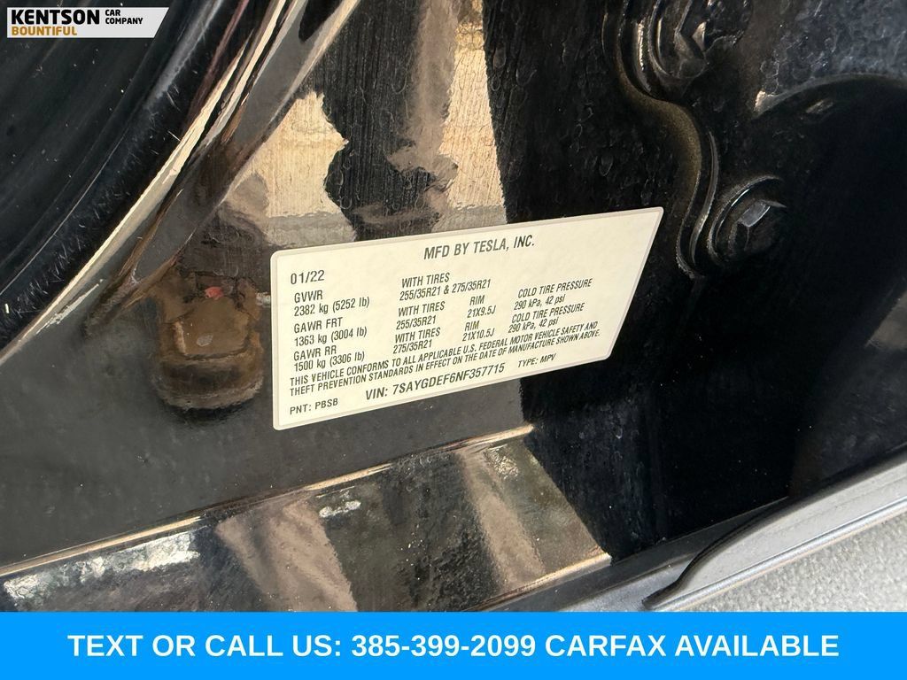 Used 2022 Tesla Model Y Performance AWD/4WD image 30