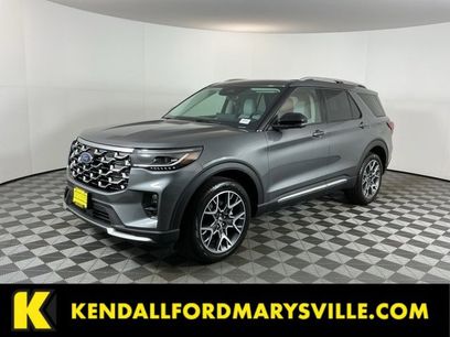 New 2025 Ford Explorer Platinum