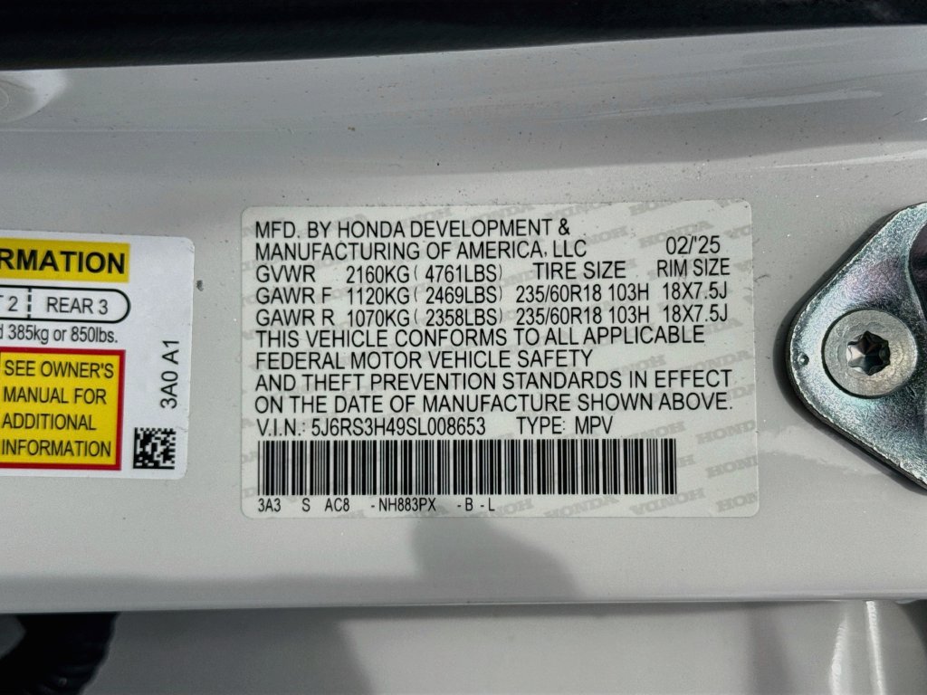 Used 2025 Honda CR-V EX image 9
