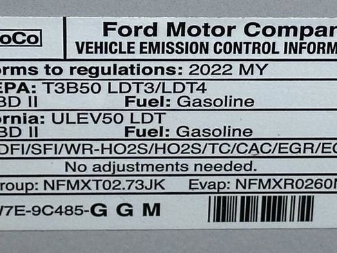 Certified 2022 Ford F150 Lariat w/ Equipment Group 502A High image 59