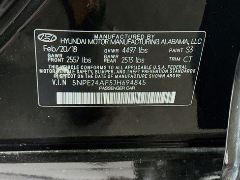 Used 2018 Hyundai Sonata SE w/ Cargo Package FWD image 39